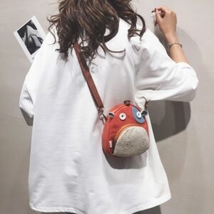 Kawaii płócienna torba na ramię z kreskówek torba płócienna kawaii