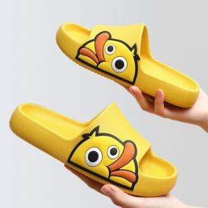 Lindas sandalias con chanclas de pato Pato kawaii