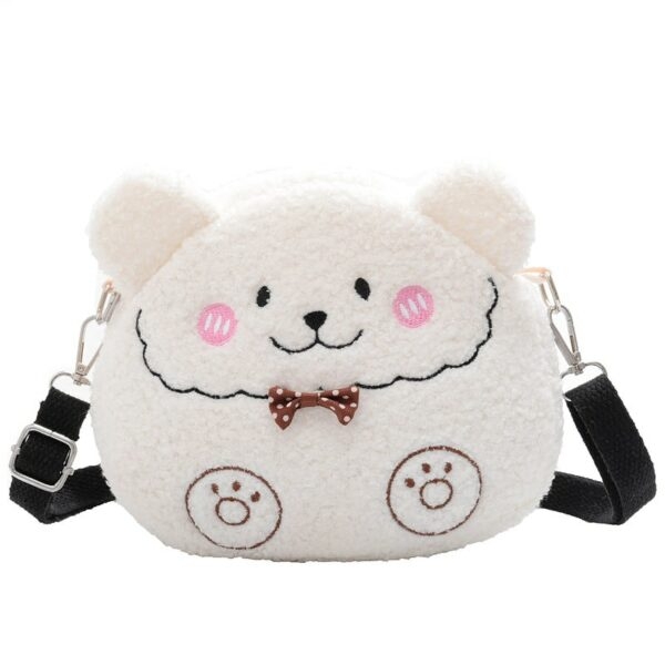 Симпатичные милые мультяшные плюшевые сумки через плечо с медвежонком Мультфильм каваи