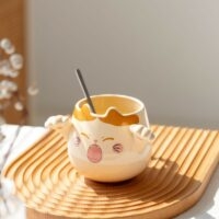 Tazza in ceramica ispirata al gatto Kawaii Gatto kawaii