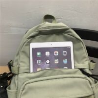 Kawaii Waterproof Nylon Solid Color Backpack Nylon kawaii