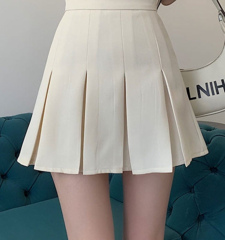 Korean Fashion Sexy Pleated Mini Short Skirt - Kawaii Fashion Shop ...