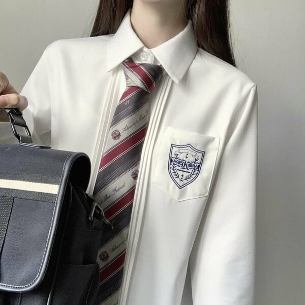 Camisa de uniforme escolar Kawaii Girl Cosplay kawaii