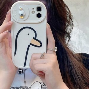 Cute 3D Cartoon Duck iPhone Case Duck kawaii