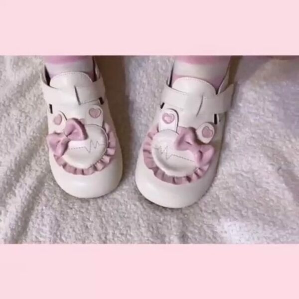 Chaussures de poupée mignonnes Lolita à grosse tête Chaussures de poupée kawaii