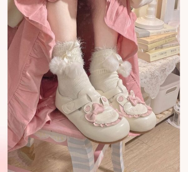 かわいいロリータビッグヘッドドールシューズ人形の靴かわいい