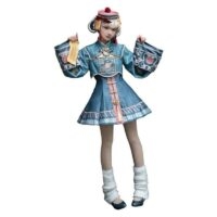 Wielkanocny zestaw sukienek Lolita w stylu chińskim słodki Zombie Kawaii anime