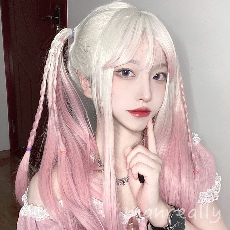 Japanese Style Soft Girl Lolita Long Wig
