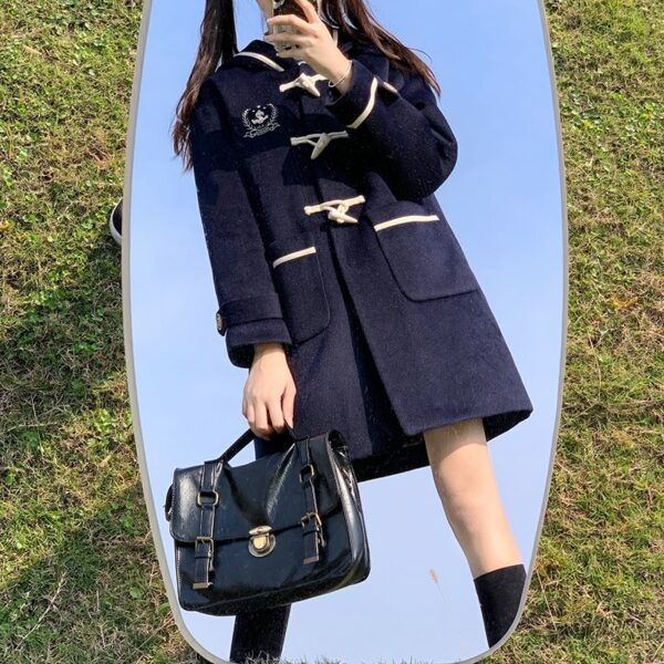 Kawaii japanischer langer Mantel für Mori-Mädchen Herbst kawaii