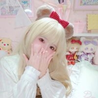 Simpatico cerchietto Lolita con orecchio di orsetto di peluche orso kawaii