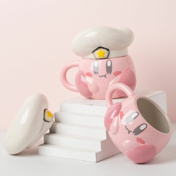 Kawaii Kirby ins Style keramisk mugg Keramisk mugg kawaii