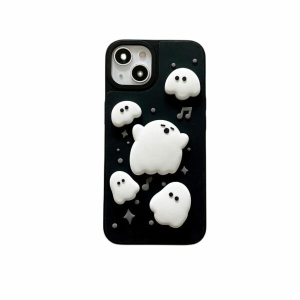 Leuke iPhone-hoes met muzieknoot 3D Ghost 6
