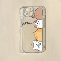 Custodia per iPhone con gatto simpatico cartone animato Kawaii Gatto dei cartoni animati kawaii