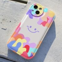 Kawaii Graffiti Smiley iPhone-hoesje Graffiti-kawaii