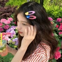 Supersüßes weiches Haarnadel-Set für Mädchen BB-Clip kawaii