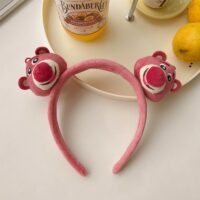 strawberry-bear-headband