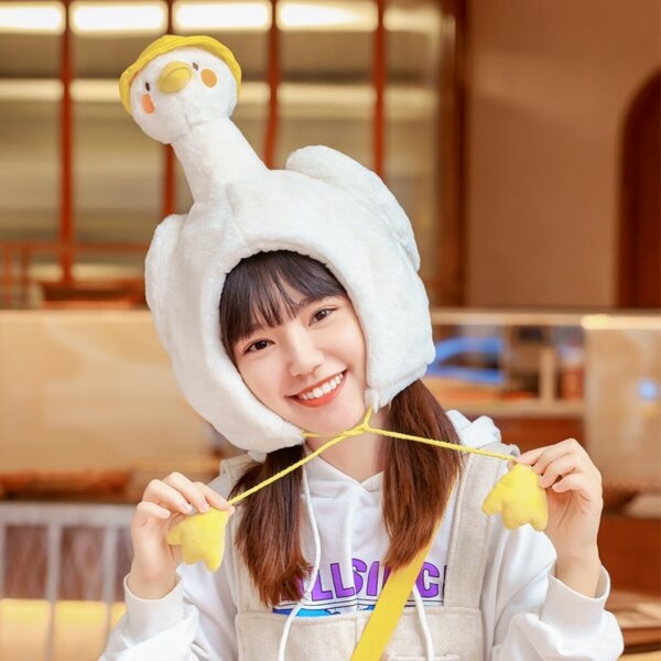Kawaii schattige eend pop hoed Leuke kawaii