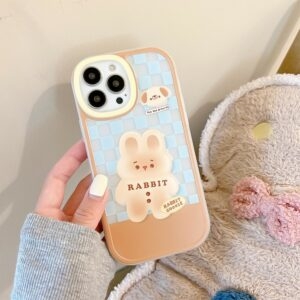Funda para iPhone Kawaii Cherry Bear conejito kawaii