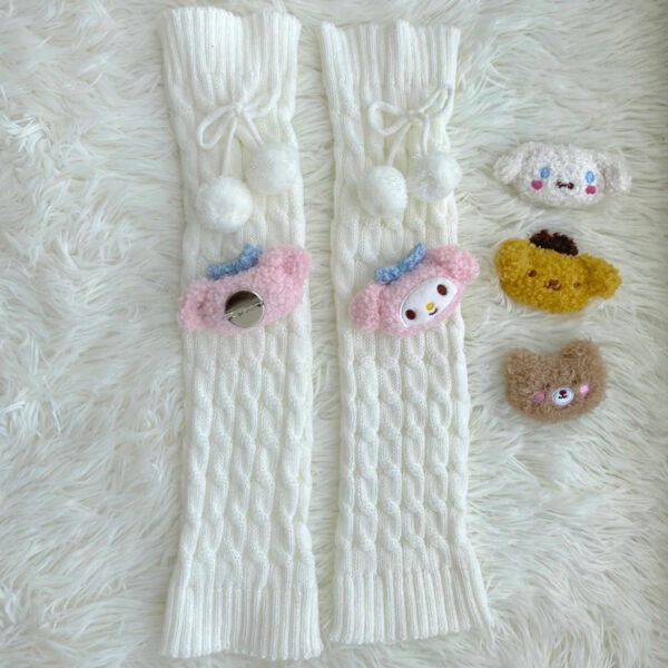 Kawaii Cute 3D bear Lolita Knitted Socks autumn kawaii