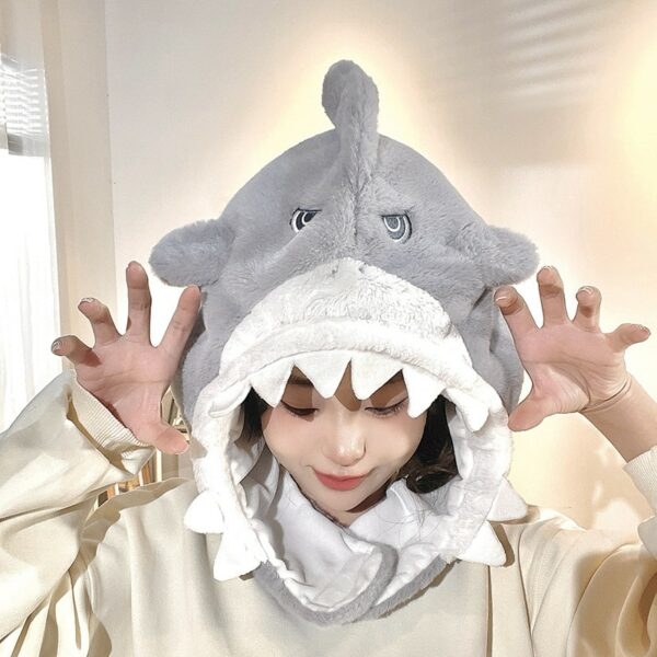 Cappello da squalo divertente Kawaii Coppia kawaii