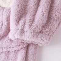 Pyjama à capuche violet de style Girly à la mode Oreilles d'ours kawaii