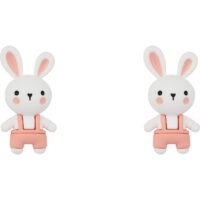 Kawaii Candy Color Little Rabbit Örhängen höst kawaii