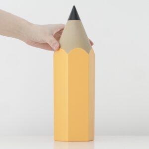 Jolie boîte à pinceaux de maquillage en forme de crayon Pinceau de maquillage kawaii