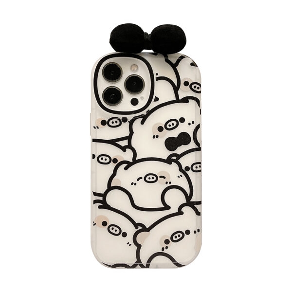 Cute Sweet Little Pig iPhone Case 5