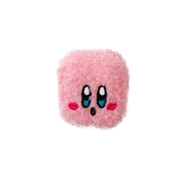 Custodia per Airpods in peluche Kawaii Pink Kirby Airpod kawaii