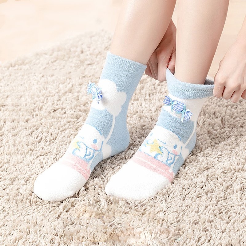Kawaii 3D Cinnamoroll Candy Socks - Kawaii Fashion Shop