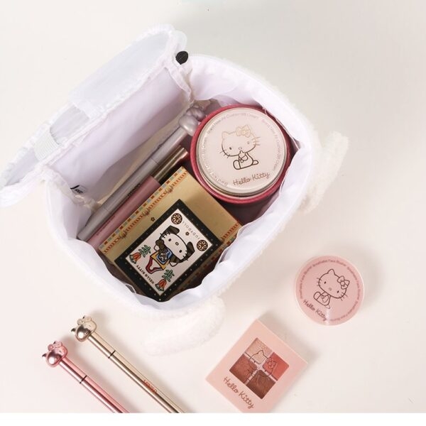 Pluszowe pudełko na kosmetyki Kawaii Sanrio Cinnamoroll Kawaii Cinnamoroll