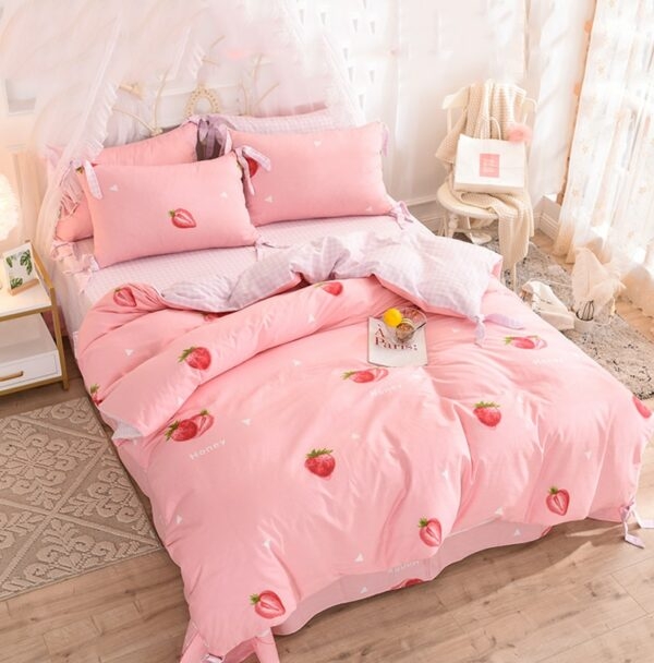 Kawaii Cute Star Sängkläder Set Sängkläder set kawaii