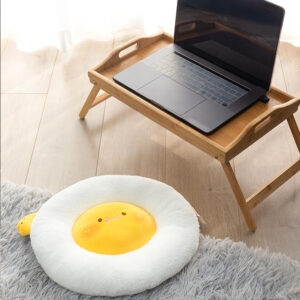 Söt Canteen Egg Cushion Cushion kawaii
