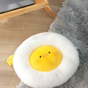 Cute Canteen Egg Cushion Cushion kawaii