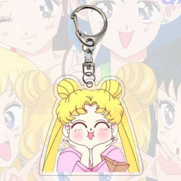 Kawaii Anime Sailor Moon Keychain Acrylic Keychain kawaii