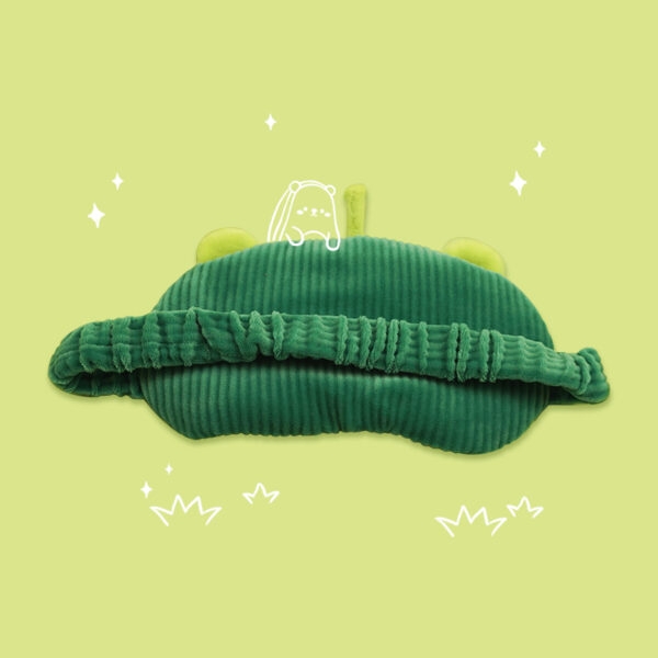 Söt tecknad avokado sömn ögonbindel Avokado kawaii
