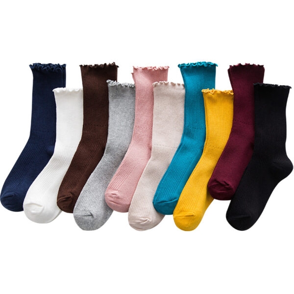 Japanse Harajuku snoepkleurige Heap Socks Harajuku-kawaii