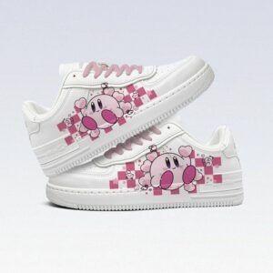 Simpatiche sneakers basse Kirby per ragazze, tutte abbinabili, kawaii