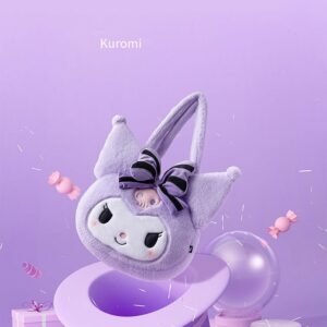 Cute Kuromi Plush Shoulder Bag Kuromi kawaii