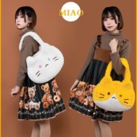 Плюшевая сумка на плечо Kawaii Small Cat Аниме каваи