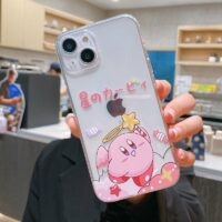 Kawaii Star Kirby Transparent iPhone Case iPhone 11 kawaii