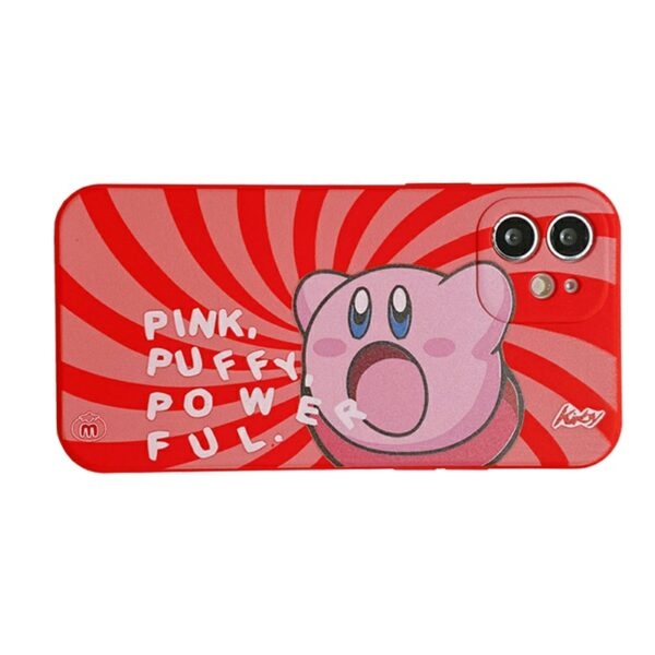 Niedliche Paar-Stern-Kirby-iPhone-Hülle Paar kawaii
