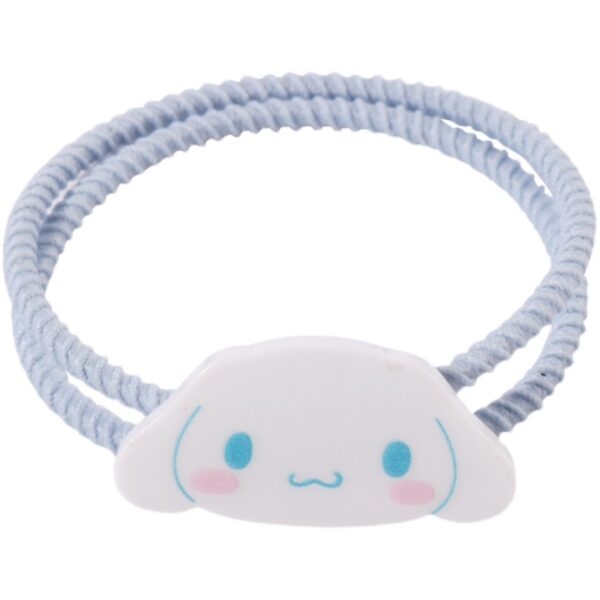 Kawaii Sanrio Śliczna gumka do włosów z podwójnym pierścieniem Kawaii z kreskówek