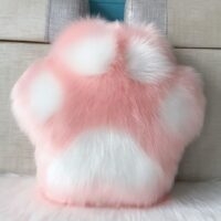 Kawaii Fluffy Cat Claw Plyschkudde Cat Claw kawaii