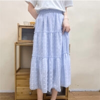 falda azul