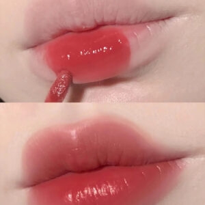 Kleiner Milchflaschen-Spiegel-Lipgloss Lippenglasur kawaii
