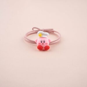 Ins Style mignon étoile Kirby anneau de cheveux anneau de cheveux kawaii