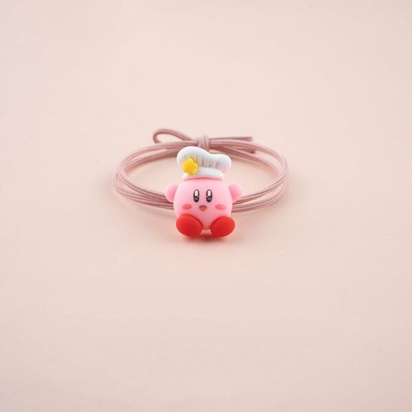 Pierścień do włosów Ins Style Cute Star Kirby Kawaii gumka do włosów