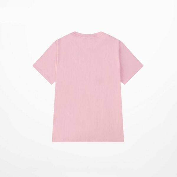 Camiseta rosa combinable de moda coreana 7