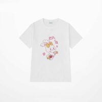 Koreansk Fashion All-Match Rosa T-shirt Koreansk kawaii